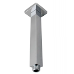 Cavallo Brushed Nickel Square Ceiling Shower Arm 200mm SE03.05
